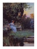 A Moment's Peace by Alfred Glendenning 18"x25" Art Print Poster