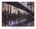 Manhattan Skyline by Marti Bofarull 34.5x27.5 Art Print Poster