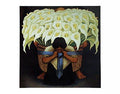 El Vendodor De Alcatraces - Poster by Diego Rivera (27 x 22)
