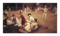 Lawn Tennis Club by Frederick Arthur Bridgman 28"x16" Art Print Poster