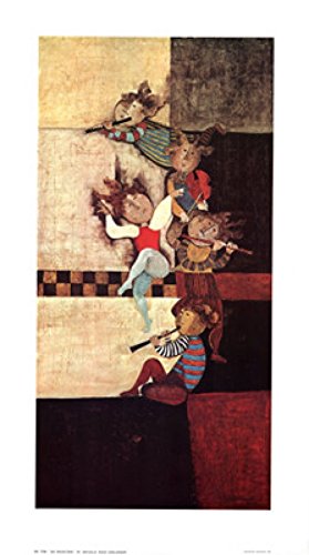 OKSLO Les Musiciens Poster Print by Graciela Rodo Boulanger (21 x 37)