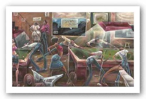 Bruce Teleky Change for a Dollar by Frank Morrison 24"x36" Art Print Poster