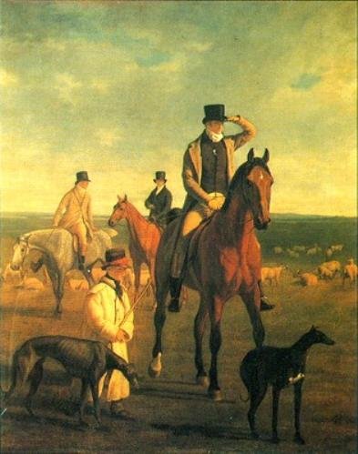 Lord Rivers by Jacques-Laurent Agasse - 16 x 20 inches - Fine Art Print / Poster