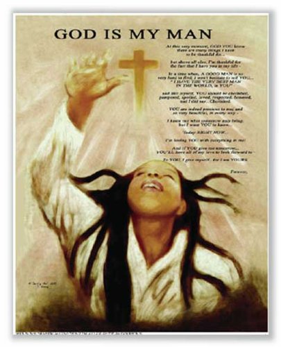 Bruce Teleky God is My Man by Donald Battery Man Young 20"x16" Art Print Poster