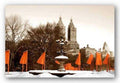 The Gates & Fountain, Central Park by Igor Maloratsky - 13 x 19 inches - Fine Art Print / Poster