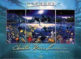 Barewalls Harmony, Art Poster by Christian Riese Lassen