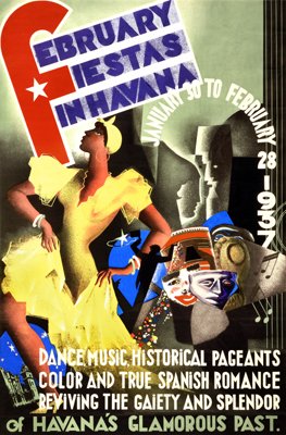 February Fiestas in Havana, 1937 * - Anon | Art Print Poster
