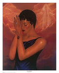 Praying For Him by Laurie Cooper. Art Poster Print: 22 inches width by 27 inches height.