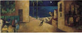 Barewalls El Perro Y La Luna, Art Poster by Didier Lourenco