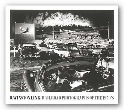 Hot Shot Eastbound, August 2, 1956, Iaeger, West Virginia by O. Winston Link 22.75"x29.125"
