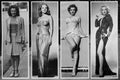 Bruce Teleky Marilyn Monroe Metamorphosis in Black and White Photo Print Poster (18 1/8 x 11 7/8")