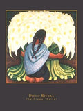 Flower Seller - Poster by Diego Rivera (24 x 32)