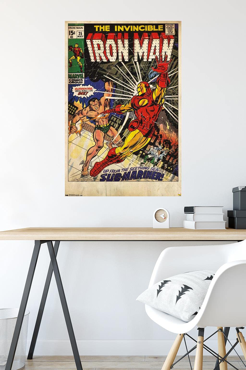 Trends International 24X36 Marvel Comics - Iron Man - Cover #25 Wall Poster