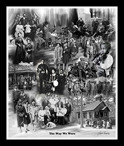 The Way We Were By Wishum Gregory, 10x8 Inches, Black Frame