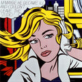 M-Maybe a Girl's Picture, 1965 Poster Print by Roy Lichtenstein (12 x 12)