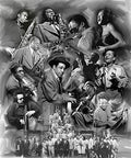 Wishum Gregory All That Jazz (A Tribute to the Jazz Legends) by (24x20 inches - Unframed Art Print)
