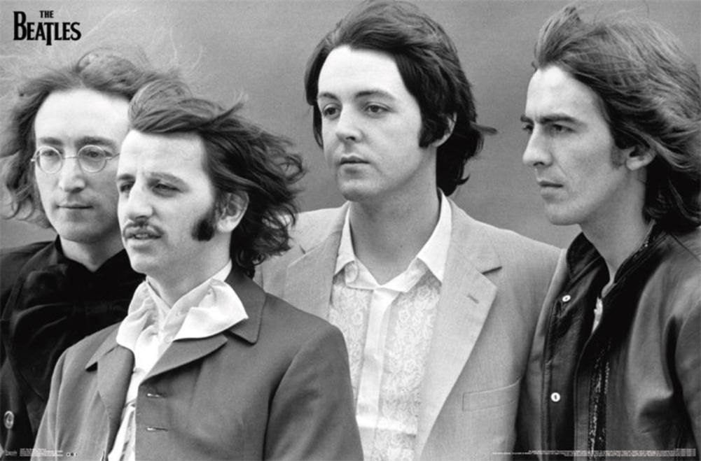 (22x34) The Beatles - Fab Four Music Poster