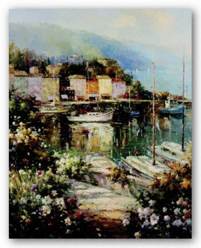 Marina Del Sol by Peter Bell 24"x30" Art Print Poster