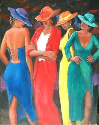 Touch of Envy by Romeo Downer 24.00X36.00. Art Poster Print
