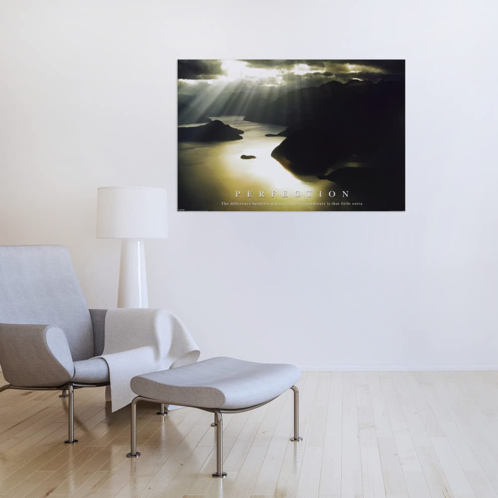 1art1 1290 Motivation Perfection That Little Extra Poster 91 x 61 cm