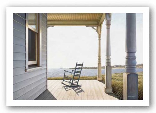 artworkforless.com Snug Harbor by Daniel Pollera - 24 x 34 inches - Fine Art Print/Poster