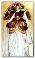 Pray Together, Stay Together by Kevin A. Williams (WAK) 37"x22" Art Print Poster
