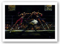 Stick and Move by Frank Morrison - 24 x 34 inches - Fine Art Print / Poster by artworkforless.com