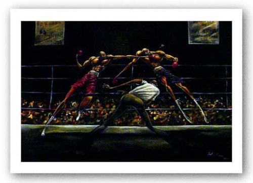 Stick and Move by Frank Morrison - 24 x 34 inches - Fine Art Print / Poster by artworkforless.com